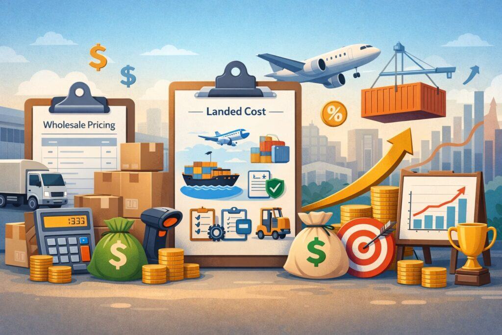 Understand Wholesale Pricing, Landed Cost, and Margin Like a Pro