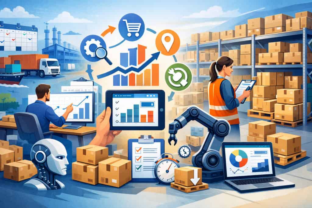 Demand planning and inventory optimization